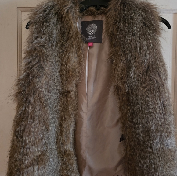 Vince Camuto Jackets & Blazers - Faux Fur Vest Vince Camuto
